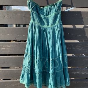 Teal Tocca Strappy Sundress